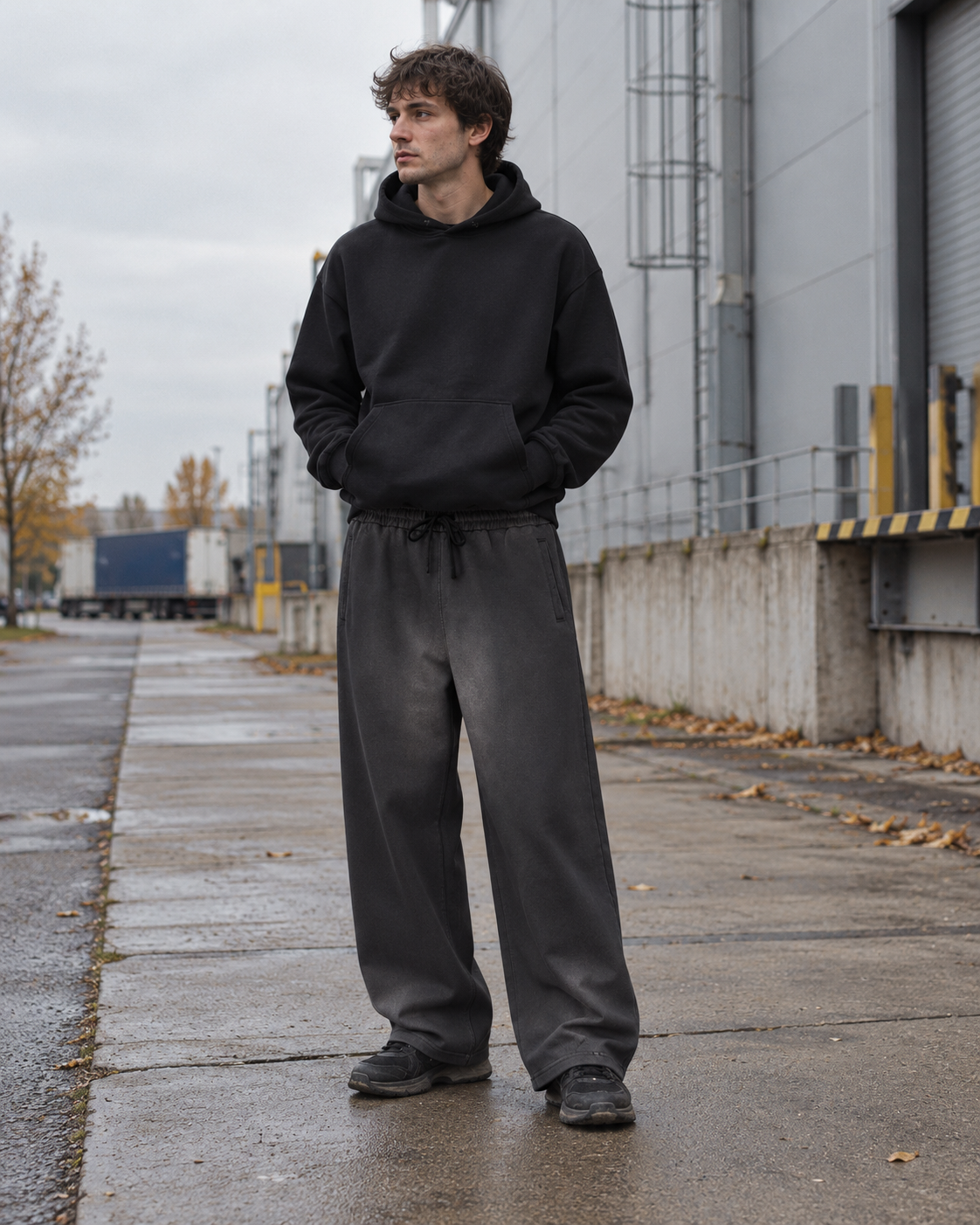 Dresy Sun Fade Raw czarne – drugie ujęcie