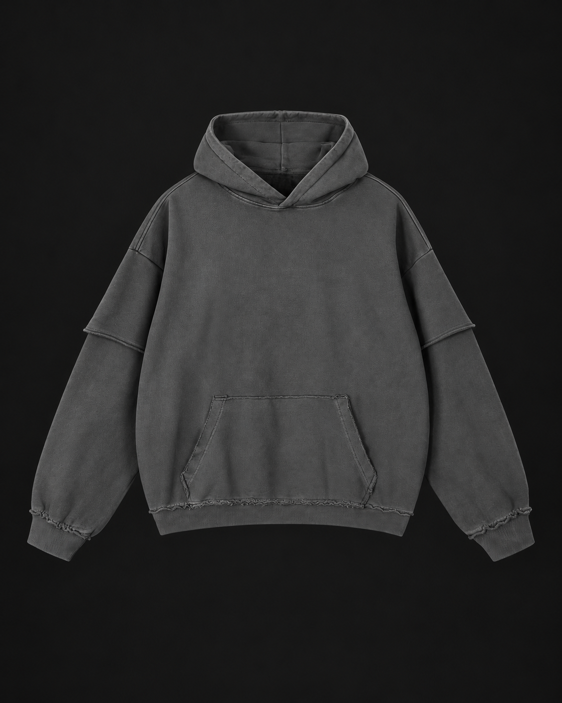 Bluza Double Layer grafitowa